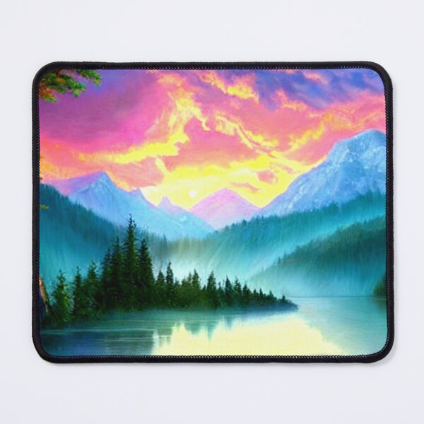 Item preview, Mountain Lake Forest 6 - Throw Pillows and Prints. designed and sold by ScatterHub.