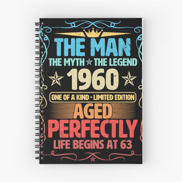 Item preview, The Man 1960 Aged Perfectly Life Begins At 63rd Birthday designed and sold by apaahteklur.
