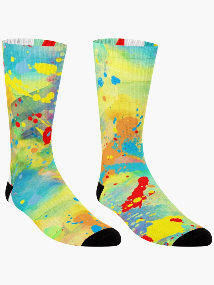 Thumbnail 3 of 5, Socks, Color Combination Pattern designed and sold by TowTees.