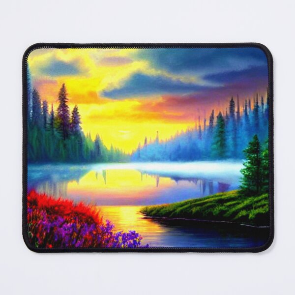 Item preview, Mountain Lake Forest 7 - Throw Pillows and Prints.  designed and sold by ScatterHub.