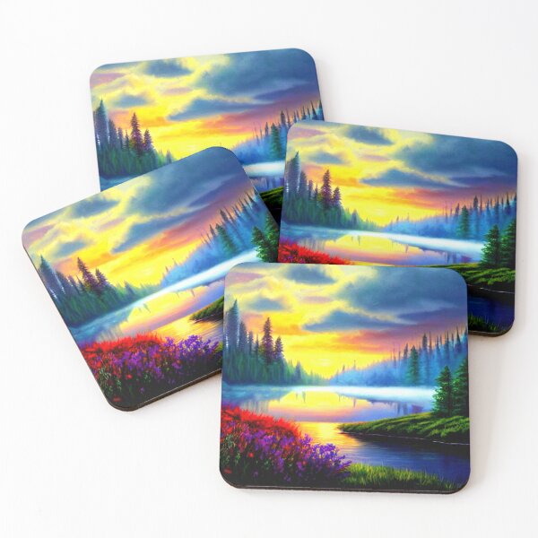 Item preview, Mountain Lake Forest 7 - Throw Pillows and Prints.  designed and sold by ScatterHub.