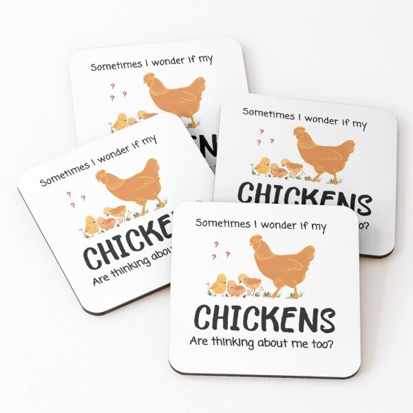Item preview,  Sometimes I wonder if my chickens are thinking about me too  designed and sold by Reddiamond3 ⭐⭐⭐⭐⭐.