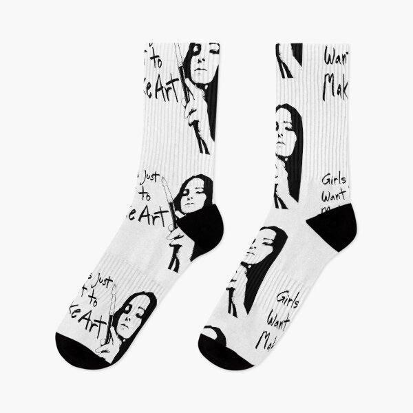Item preview, Girls Just Want to Make Art designed and sold by AmandaFineArt.