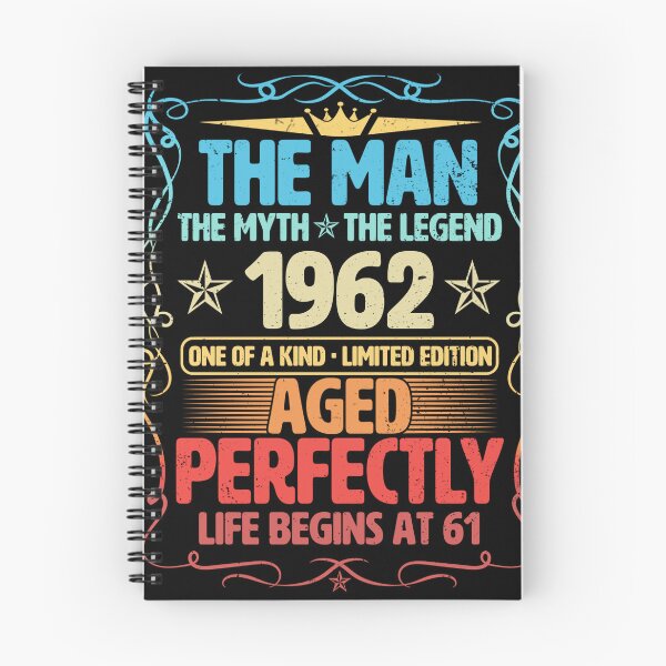 Item preview, The Man 1962 Aged Perfectly Life Begins At 61st Birthday designed and sold by apaahteklur.