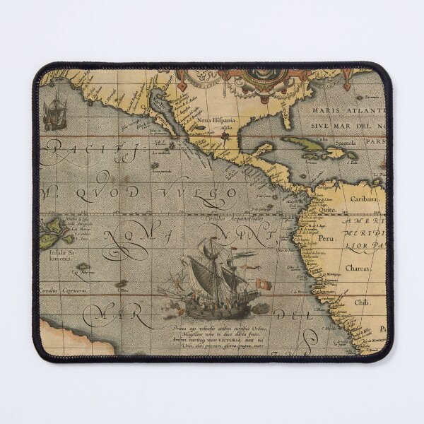 Item preview, Old vintage outh  map design designed and sold by micreations.
