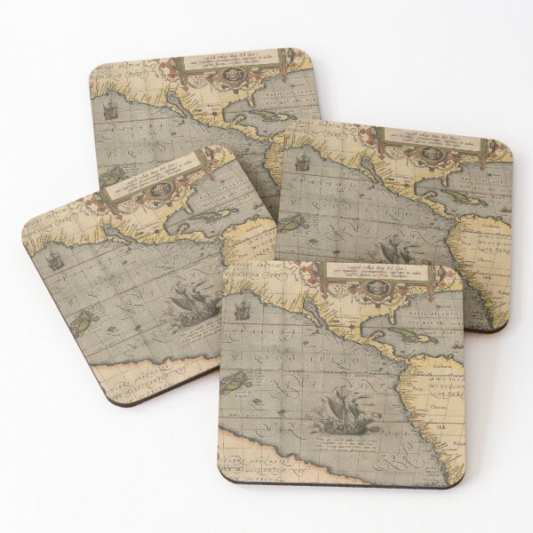 Item preview, Old vintage outh  map design designed and sold by micreations.