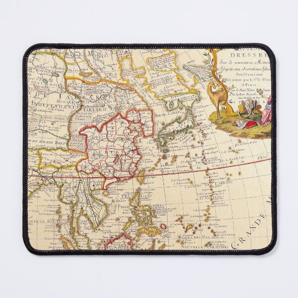 Item preview, Old vintage outh  map design designed and sold by micreations.