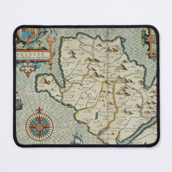 Item preview, Old vintage outh  map design designed and sold by micreations.