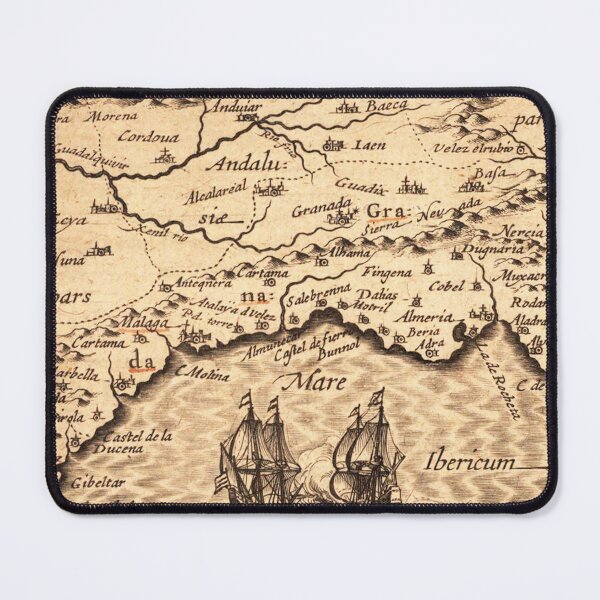 Item preview, Old vintage outh  map design designed and sold by micreations.