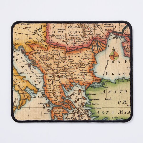 Item preview, Old vintage outh  map design designed and sold by micreations.