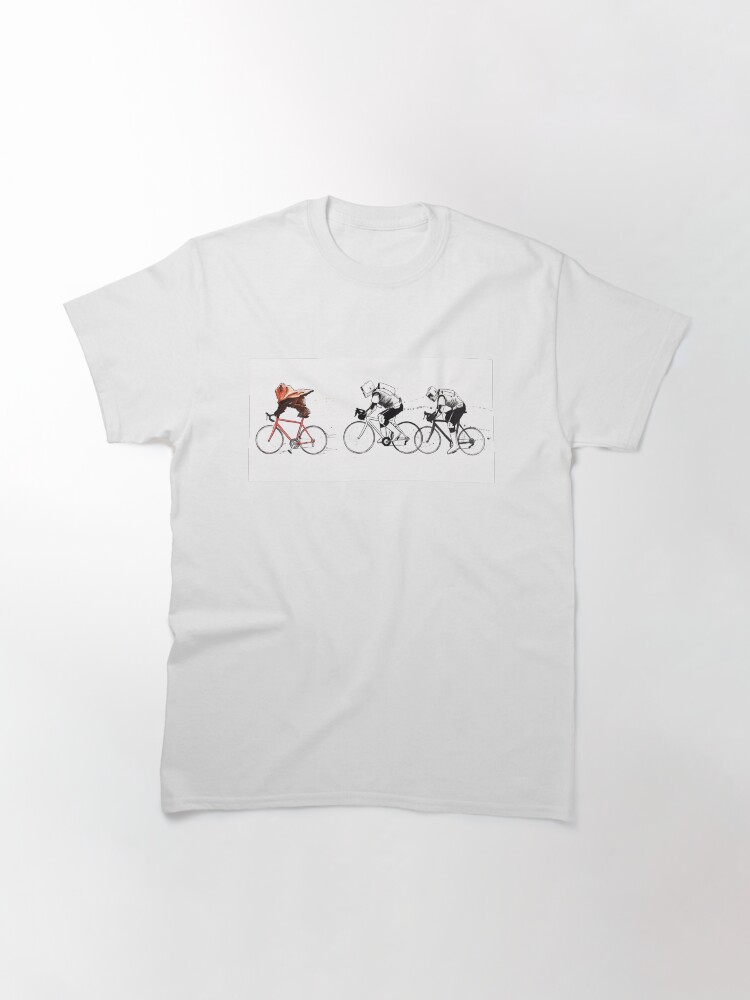Thumbnail 3 of 7, Classic T-Shirt, Ewok Bicycle Chase designed and sold by Schreince.