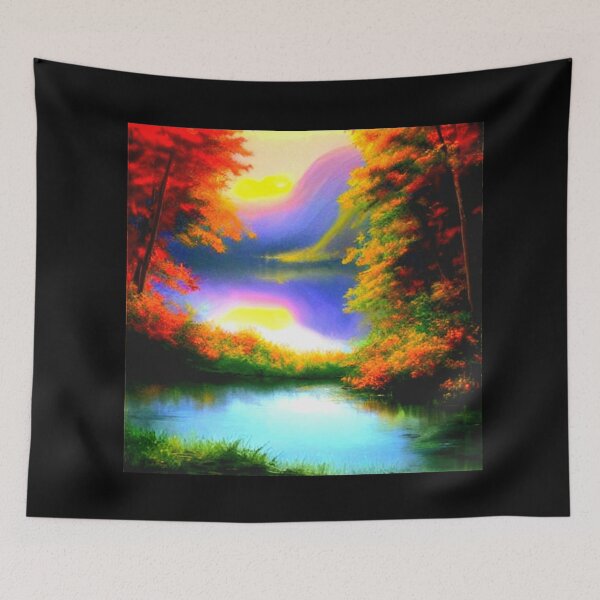 Item preview, Mountain Lake Forest 8 - Throw Pillows and Prints.  designed and sold by ScatterHub.