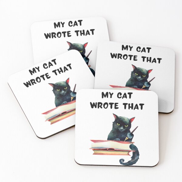Item preview, My cat wrote that designed and sold by TsunamiBlue.