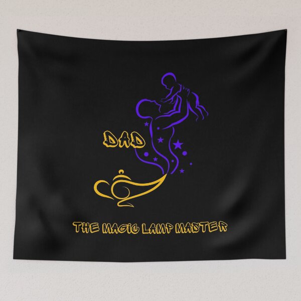 Item preview, Dad the magic lamp master. designed and sold by ConradoBullhead.