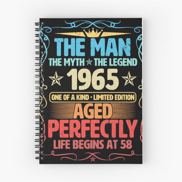 Item preview, The Man 1965 Aged Perfectly Life Begins At 58th Birthday designed and sold by apaahteklur.