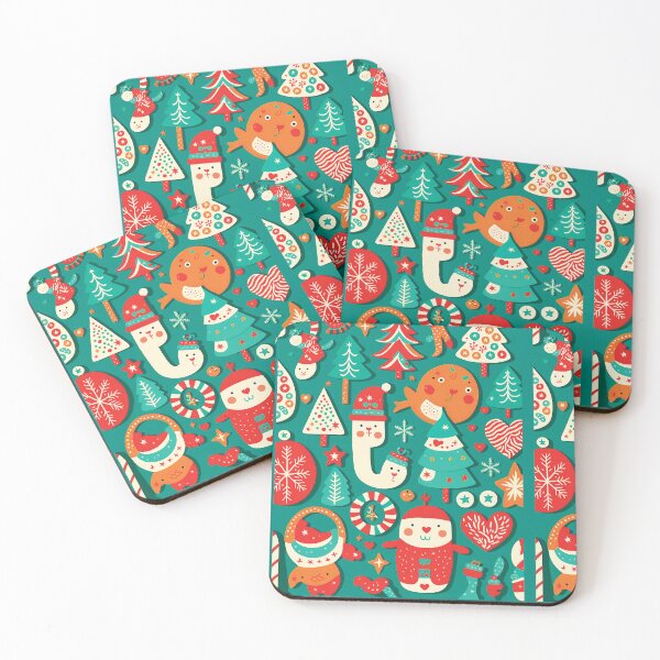 Item preview, Kids wallpaper Christmas pattern #6 designed and sold by FunArt4You.