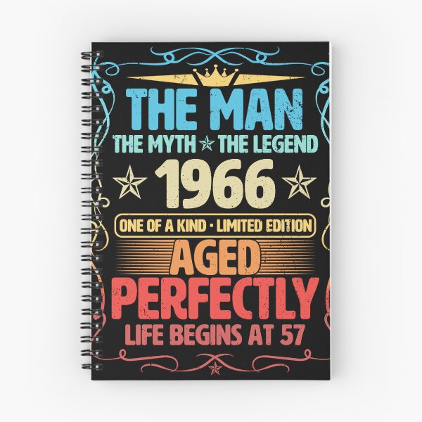 Item preview, The Man 1966 Aged Perfectly Life Begins At 57th Birthday designed and sold by apaahteklur.