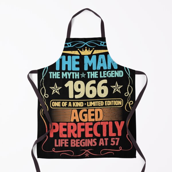 Item preview, The Man 1966 Aged Perfectly Life Begins At 57th Birthday designed and sold by apaahteklur.