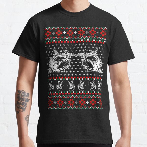 Fishing Ugly Christmas Sweater Merch & Gifts for Sale