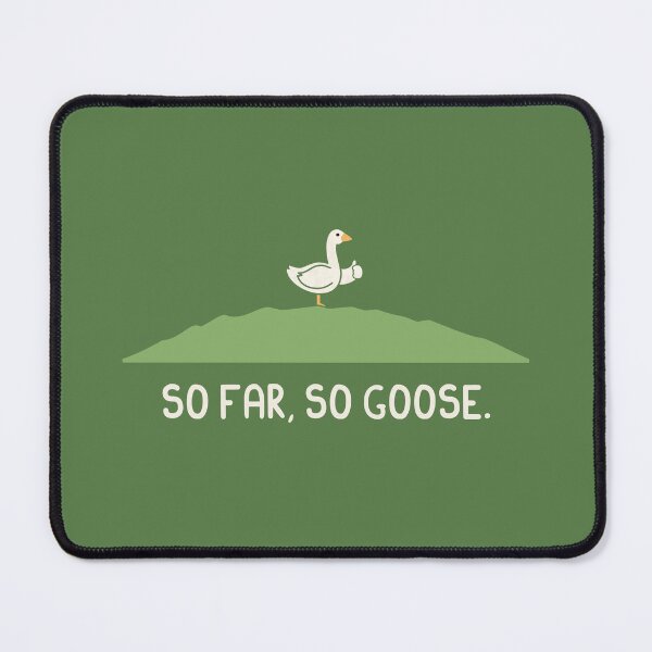 Item preview, So Far So Goose designed and sold by HandsOffMyDinosaur.