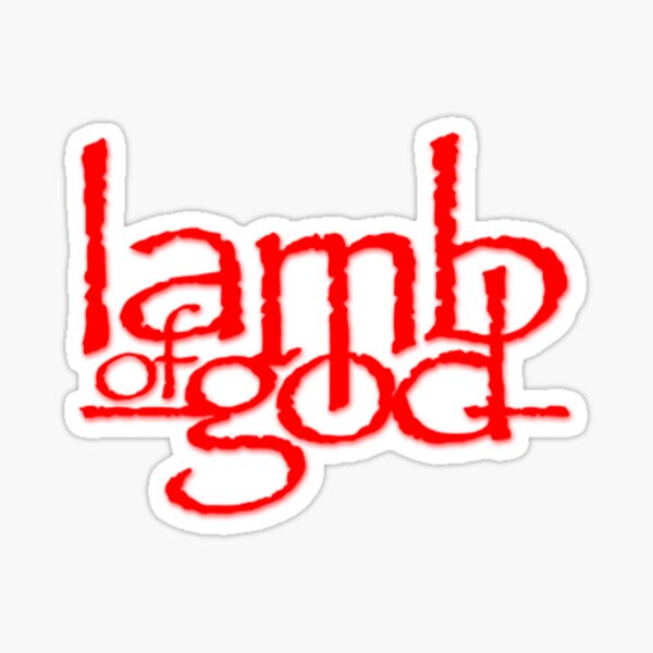 Lamb of God Lamb of God Lamb of God Lamb of God Lamb of God Lamb of God Lamb of God Sticker