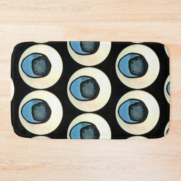 Item preview, Plant cross section dyed blue under microscope designed and sold by BeanWired.