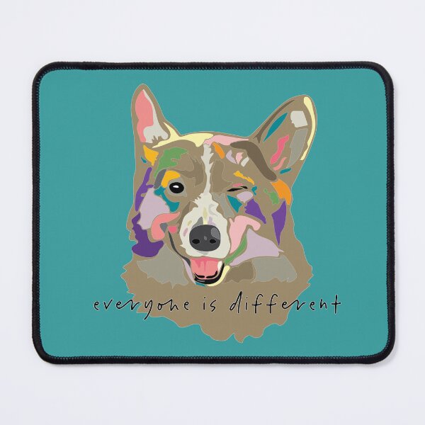 Item preview, everyone is different_wink dog_c8 designed and sold by Mimi Huang.