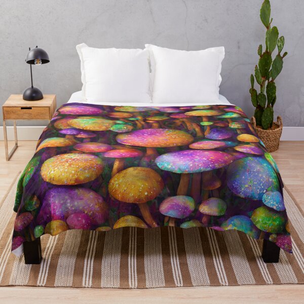 Item preview, Psychadelic Magical Forest Colourful TripArt  designed and sold by CoyoteStudio.