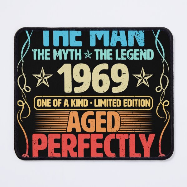 Item preview, The Man 1969 Aged Perfectly Life Begins At 54th Birthday designed and sold by apaahteklur.