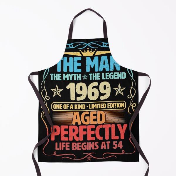 Item preview, The Man 1969 Aged Perfectly Life Begins At 54th Birthday designed and sold by apaahteklur.