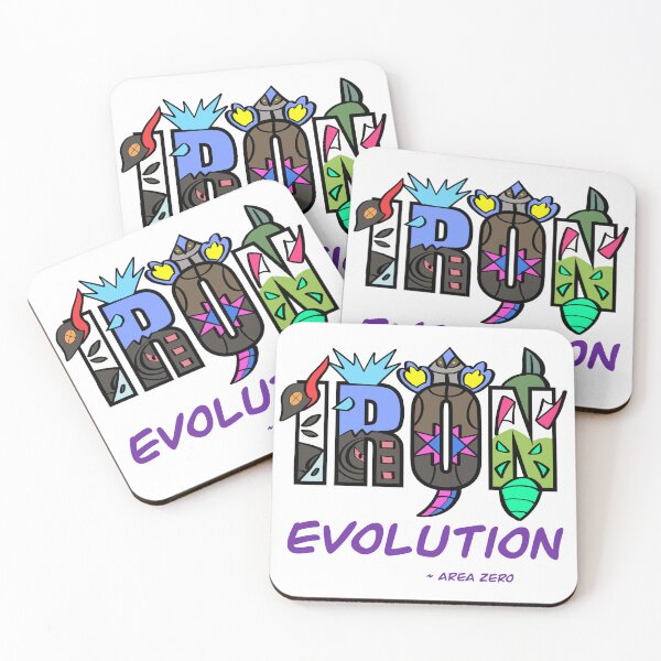 Item preview, Iron Evolution - Violet Area Zero Future Text Art designed and sold by vystudio.