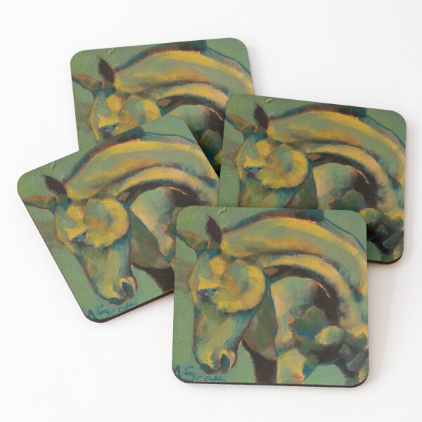 Item preview, Green Horse designed and sold by AmandaFineArt.