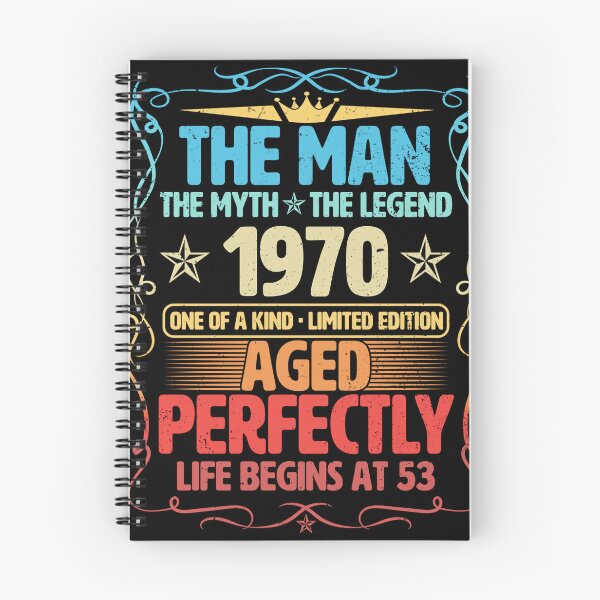 Item preview, The Man 1970 Aged Perfectly Life Begins At 53rd Birthday designed and sold by apaahteklur.