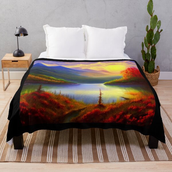 Item preview, Mountain Lake Forest 10 - Throw Pillows and Prints.  designed and sold by ScatterHub.