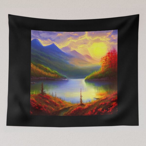 Item preview, Mountain Lake Forest 10 - Throw Pillows and Prints.  designed and sold by ScatterHub.