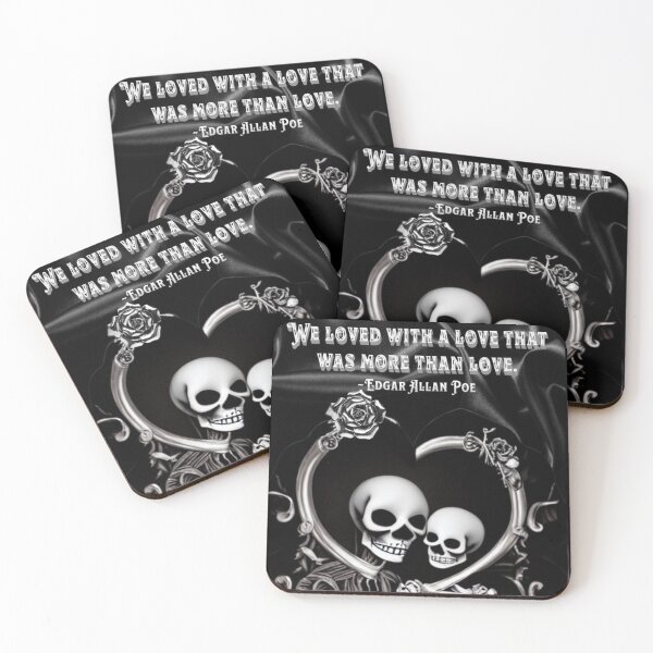 Item preview, Edgar Allan Poe Quote About Love designed and sold by TjsDesignsnMore.