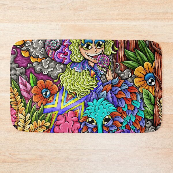 Item preview, girl and fox designed and sold by koyung500Store.