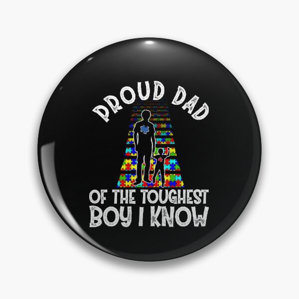 Item preview, Proud Dad Of The Toughest Boy I Know Autism Awareness Shirt designed and sold by Williams112.