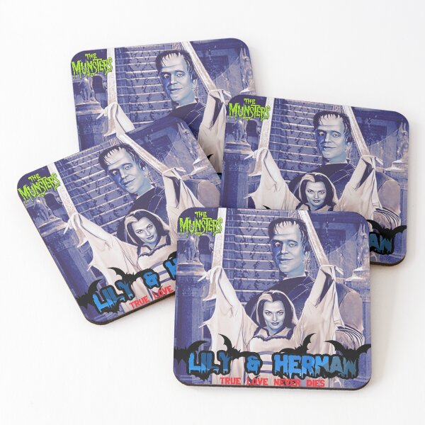 Item preview, The Munsters lily and Herman love never dies designed and sold by Sassysue72.