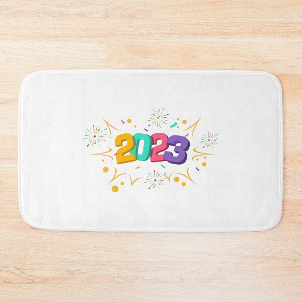 Item preview, a Colorful 2023 with lots of fireworks designed and sold by JAG2B.