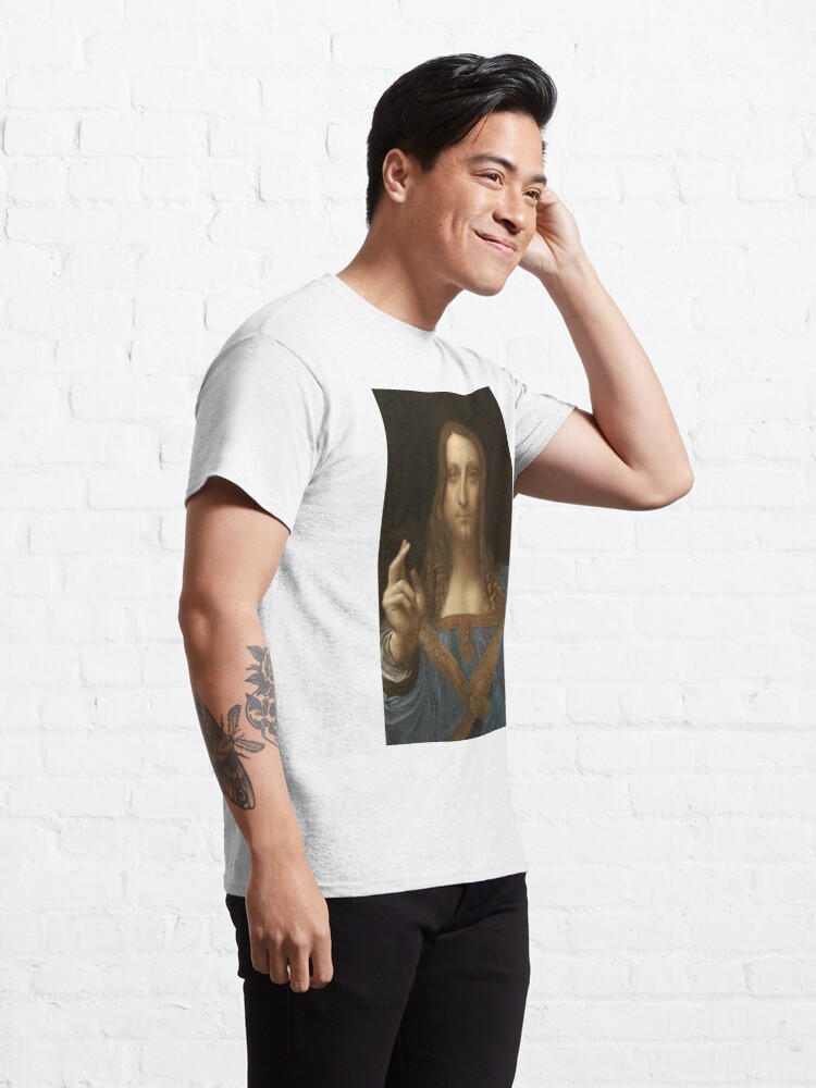 salvator mundi t shirt