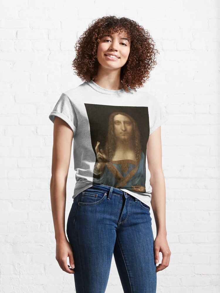 salvator mundi t shirt