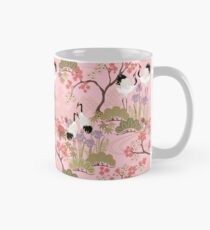 Japanese Garden in Pink Mug