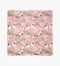 Japanese Garden in Pink Scarf
