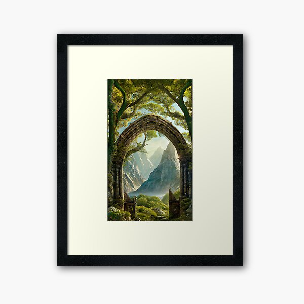 Item preview, Elven Doorway into the Mountains Expanded designed and sold by JunoStudio.
