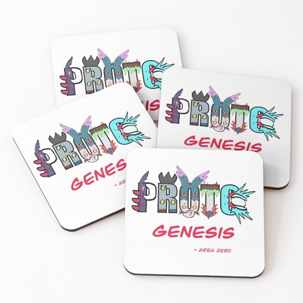Artikelvorschau, Proto Genesis - The Past is in Scarlets Area Zero Text Art entworfen und verkauft von vystudio.