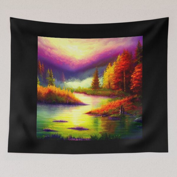 Item preview, Mountain Lake Forest 11 - Throw Pillows and Prints.  designed and sold by ScatterHub.