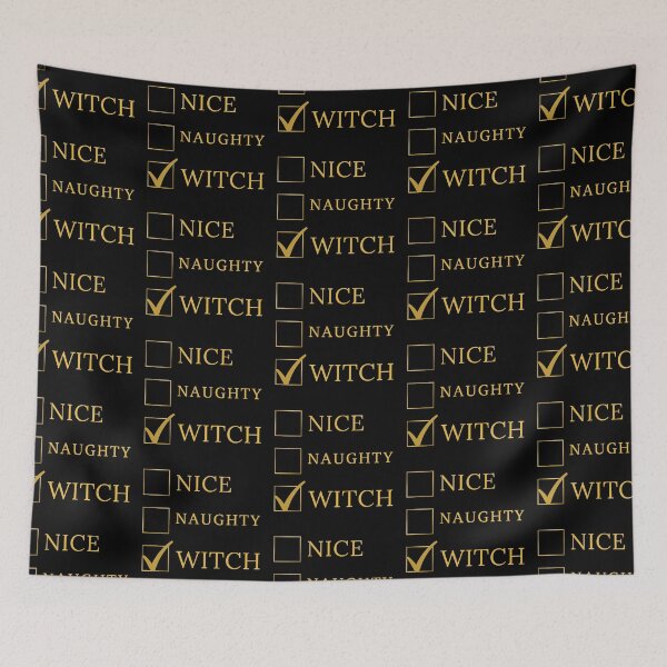 Item preview, Nice naughty witch designed and sold by authenticwords.