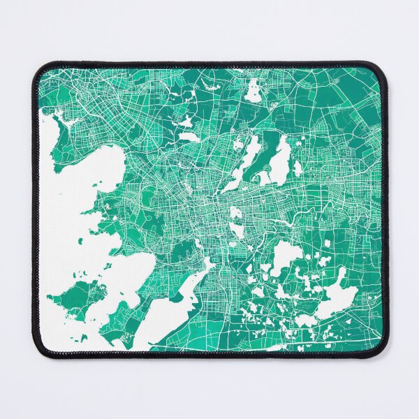 Item preview, Suzhou City Map of Jiangsu, China - Watercolor designed and sold by deMAP.