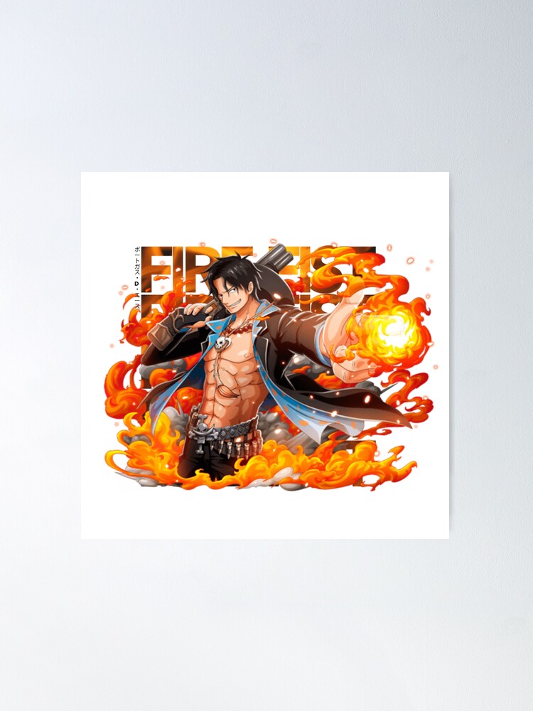 Download Dope Anime Fire Fist Ace Wallpaper